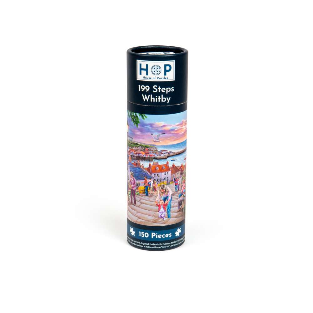 199 Steps Whitby Puzzle Tube - 150 Piece