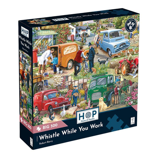Whistle While you Work BIG 500 Jigsaw Puzzle