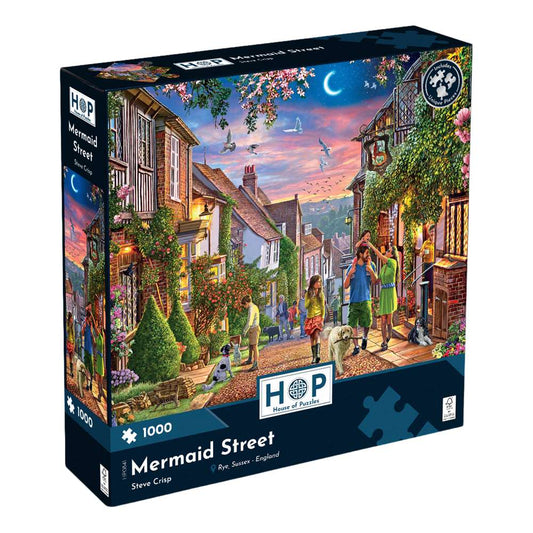 Mermaid Street 1000 Piece Jigsaw Puzzle