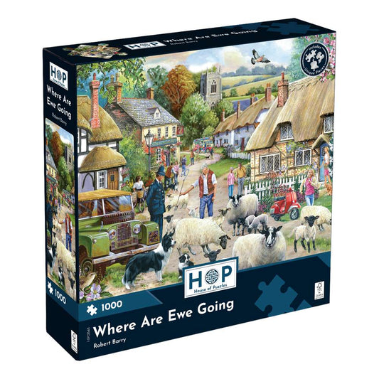 Where Are Ewe Going 1000 Piece Puzzle