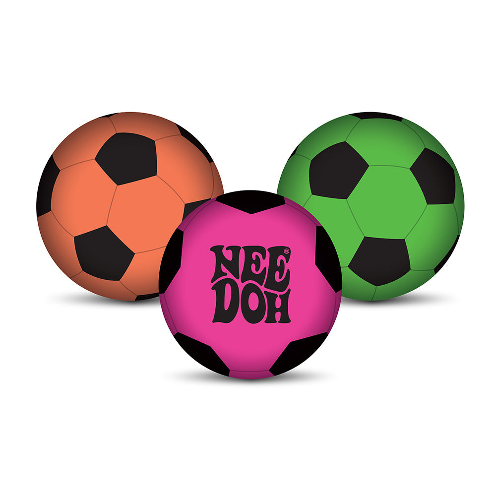 NeeDoh Hot Shots Football Classic Groovy Sports Themed Fidget Toy