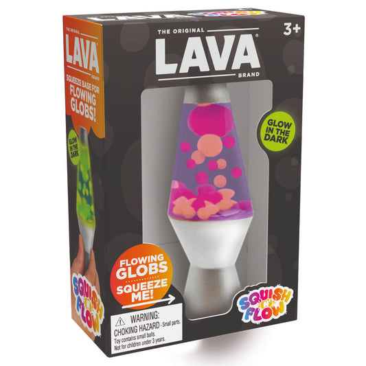 NeeDoh Lava Squish N Flow Classic Groovy Lamp Shaped Squishy Fidget Toy