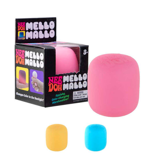 NeeDoh Mello Mallo Classic Groovy Soft Pastel Marshmellow Squishy