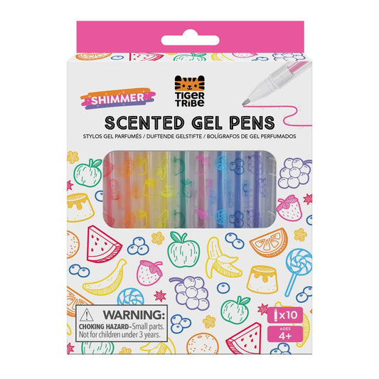 Tiger Tribe Shimmer Scented Gel Pens