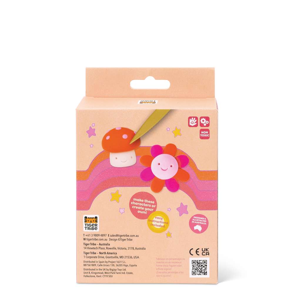 Tiger Tribe Super Clay - Fun Air Dry Modelling Clay for Kids