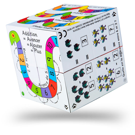 Game-Supply - Addition and Subtraction Cubebook